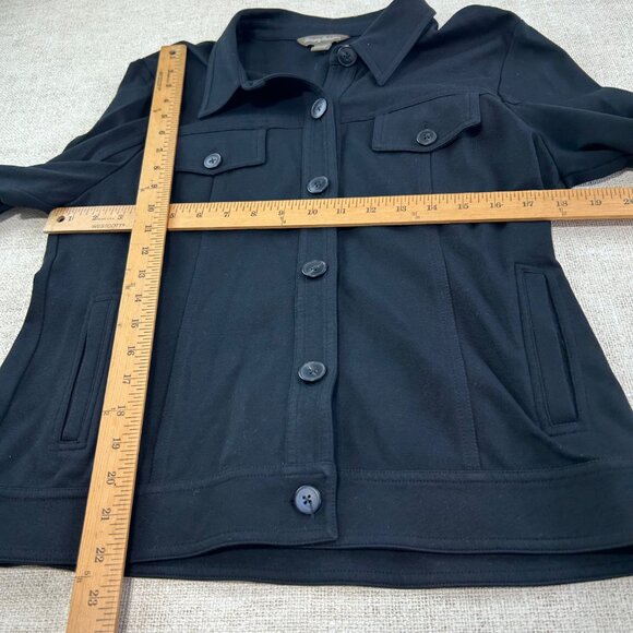 Tommy Bahama Women's SZ Medium Black Jacket - Picture 7 of 9